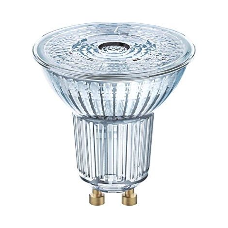 LED-Spotlampen PAR16 GU10, 4.3W , warmweiß.