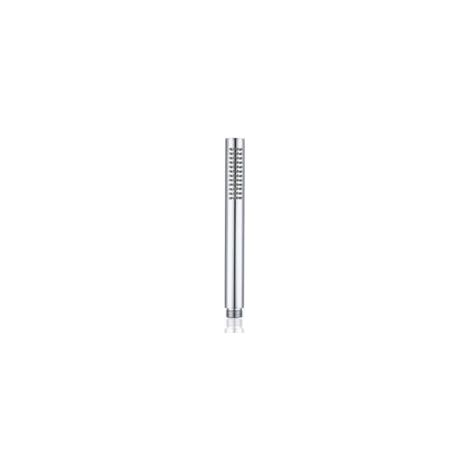 Handbrause aus Messing, kalkabweisend, Hochdruck, L-förmig, silberfarben mit Chromfinish. Für ein angenehmes und langanhaltendes Duscherlebnis. - Crezuo (1/4)