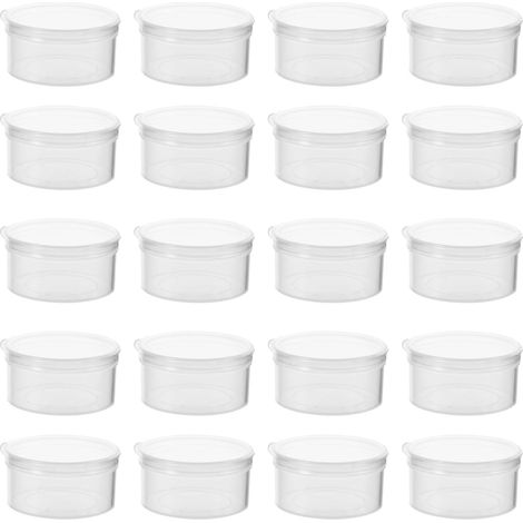 Scatola portagioie rotonda in plastica da 20 pezzi (1/5)