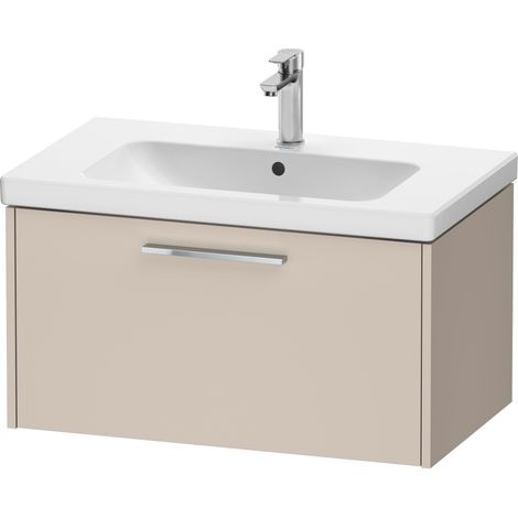 Duravit D-Code Waschtischunterbau wandhängend, 1 Auszug, (1/3)