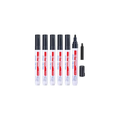 6pcs stylo à coulis pour joints de carrelage, stylo de rénovation de joints muraux, marqueur de réparation, stylo de remplissage de joints pour restaurer les murs carrelés, les sols, la salle de bain (1/5)