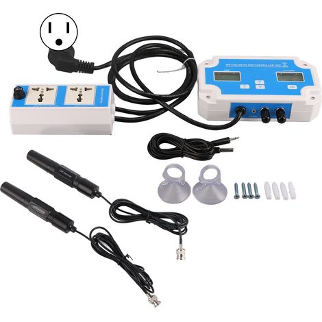 Medidor de Calidad del Agua Digital WiFi, pH 0-14 y ORP ±2000mV, Control por App – Ideal para Piscina, Acuario y Laboratorio (1/5)