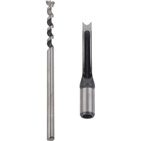 Foret carré tarière ouvre-trou acier outillage bois tige ronde universelle 1/2 pouce (12,7mm) (1/5)