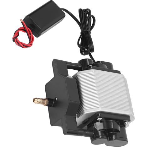 DC-50A Hilfsluftpumpe für Lasergravierer, geräuscharmes Schneidzubehör, leises Kühlgebläse, Luftunterstützungsset für Graviermaschinen (1/5)