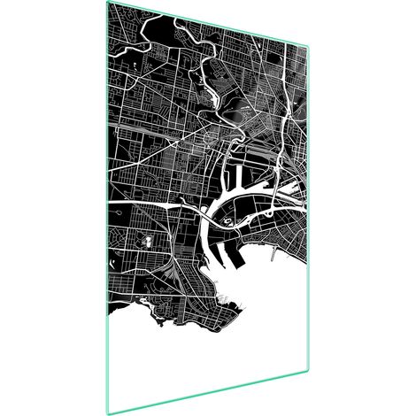 Tagliere in vetro 35x52 cm (mappa) (1/5)