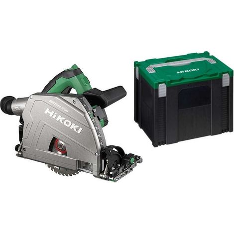 Hikoki – Scie circulaire plongeante 165mm – Profondeur de coupe 66mm – Moteur Brushless 36V – Compatible rails de guidage – Pour bois dur (1/3)