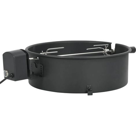 BBQ Rotisserie Ring Set 47 cm Schwarz (1/5)