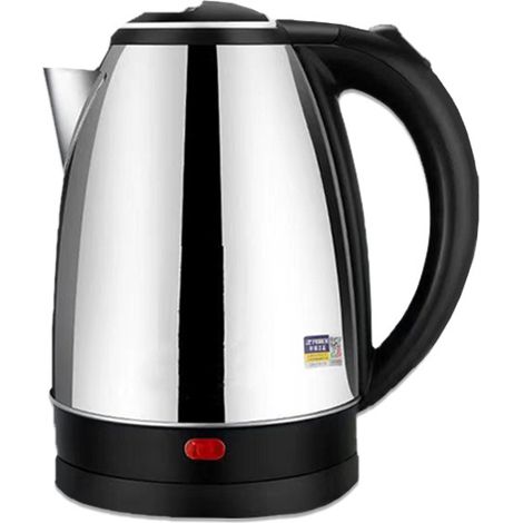 Bouilloire électrique inox 2L, ébullition rapide arrêt automatique cuisine (1/5)