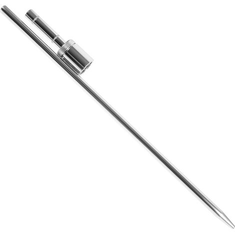 Piquet de Sol en Acier Inoxydable Palier Lisse pour Mâts de Drapeau 0,65 Pouce, Base Robuste pour Fixation Extérieure, Accessoire Stable pour Drapeaux de Jardin (1/5)