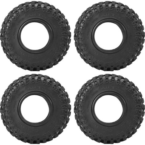 4 pneus en caoutchouc RC 2,2 pouces, jeu de roues de rechange pour voiture G8 crawler (1/5)