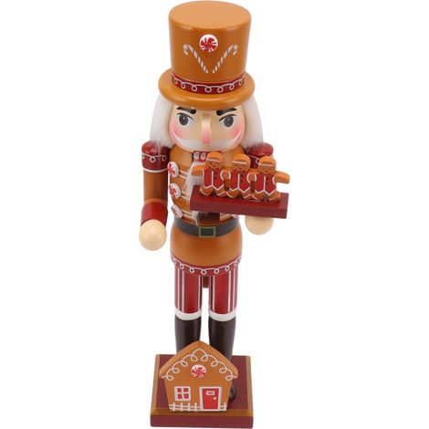 35,5 cm große Holzpuppe, Ornament, bunte Figur, dekoratives Tischmodell für Schlafzimmer, Kinderzimmer, Typ 2 (1/5)