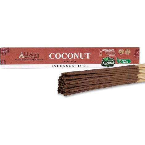 Räucherstäbchen Handgetaucht Chemikalienfrei Coconut 25 Sticks (40GM) (1/5)