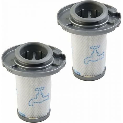 Lot de 2 filtres pour aspirateur Rowenta X-Force Flex 8.60 – Lavables – Filtration 99,97 % des particules – Accessoires de rechange - ZR009006