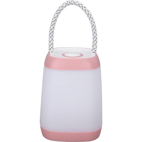 Veilleuse LED Chaude 3000K, Alimentée par Batterie, intensité Variable sur 3 Niveaux, avec Housse de Protection Souple, pour Tente de Camping, Chambre de bébé (1/5)