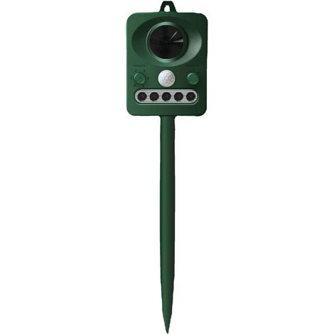 Solar Powered Ultrasonic Cat Repellent, Dog and Cat Repellent Device (1/5)