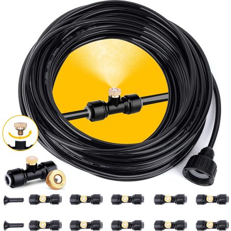 Kit Brumisation 10 m – 1 Robinet, 10 Buses, 2 Bouchons (1/5)