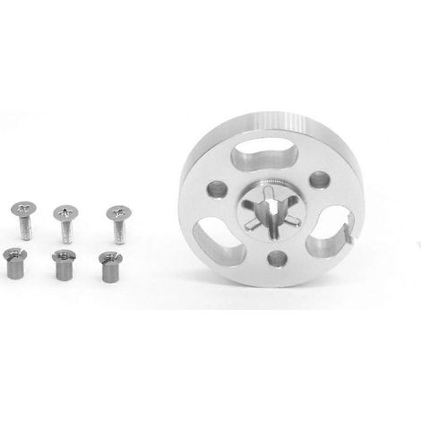 Contrôleur de disque pour magnétophone à bobines, moyeu de fixation avec vis de montage pour 1/4" 5" (1/4)
