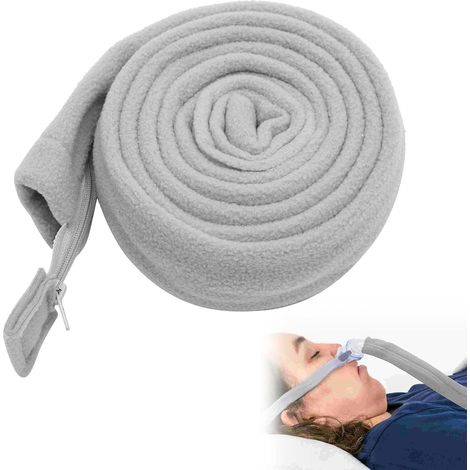 Housse de Protection pour Tuyau CPAP pour Appareils Respiratoires,Manchon de Tuyau CPAP avec Fermeture Éclair (1/5)