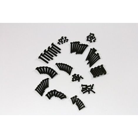 Round Head Screw Set (10.9 Steel) 1:8