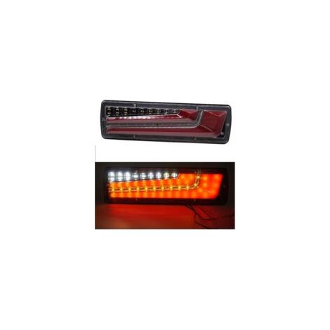 Applicable Feux Arrières Auto Lot de 2 feux arrière LED 30 cm 12-24 V pour camion feux arrière indicateur freinage lampe signalisation remorque caravane camion tracteur camping-car Feu Arrière De Voit