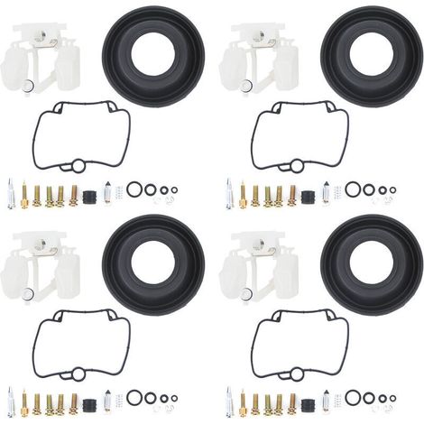 Kit de Réparation de Carburateur, 4 Jeux de Remplacement de Kit de Réparation de Carburateur de Moto pour GSXR1100 GSXR750 Katana A (1/4)