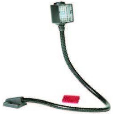 Lampe baladeuse flexible 12V – Alimentation sur secteur – Lentille transparente et rouge – Flux lumineux 500 lumens – Sumex (1/2)