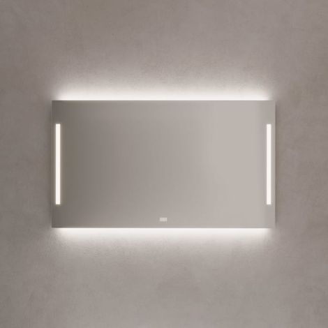Kronenbach Sun Badspiegel 140 x 80 cm mit LED Seiten- und Hintergrundbeleuchtung (1/5)