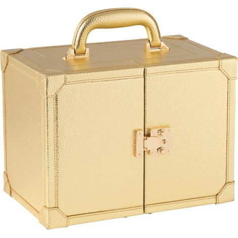 Coffret Boîte à Bijoux "Ericka" 29cm Or (1/4)