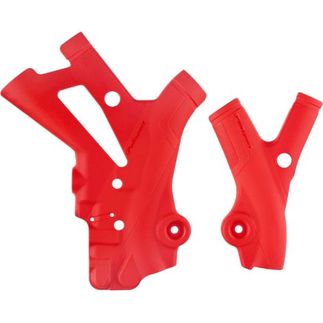 Set di protezioni telaio Polisport Beta RR 2T 4T 13 19 rosse resistenti