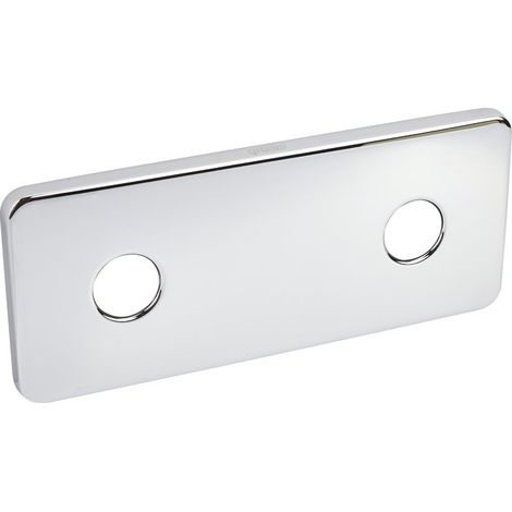 Pbtub – Plaque finition inox système Sertifix – Sortie de cloison 150mm – Fixation raccord pour parois non faïencées ou PVC – Filetage plomberie