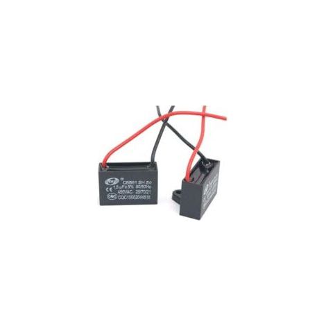 CBB61 1,5 µF 450 V AC Kondensator – 50/60 Hz Frequenz – 95 mm Kabellänge – 8er-Packung Lüfterkondensatoren – Kondensator 1 (1/5)