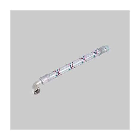 Flessibile antivibrante con curva 60 cm - m 3/4" x f 3/4"