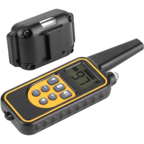 Dispositif De Dressage De Chien Télécommandé - 800 M - Étanche IPX6 - Réglable 16 À 71 Cm - LED - 1 Pièce (1/4)