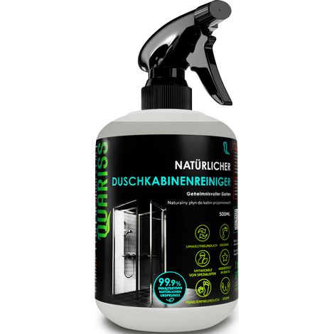 Líquido para eliminar la cal de cabinas de ducha, cristales y grifos 500 ml (1/5)