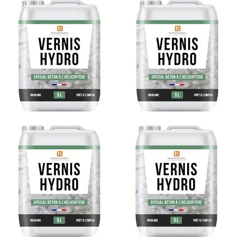 Harmony Vernis Hydro® - 4 x 5L - Harmony Béton