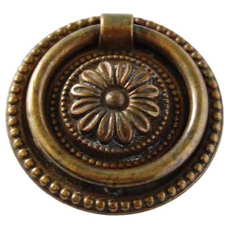 POIGNÉE POUR MEUBLES '5017' Ø 32 mm - Patiné ancien