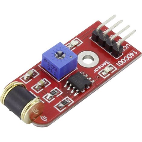 Iduino 1485302 Sensore di vibrazione Adatto per (PC a singola scheda) Arduino 1 pz.