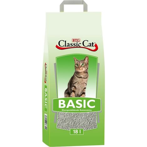 Classic Cat Basic Katzenstreu 18 L Katzenstreu