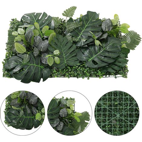 40x60cm Artificial Plants Green Wall Panel (1/5)
