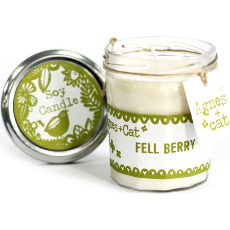 Bougie en pot de confiture - Fell Berry- Vendu par 1