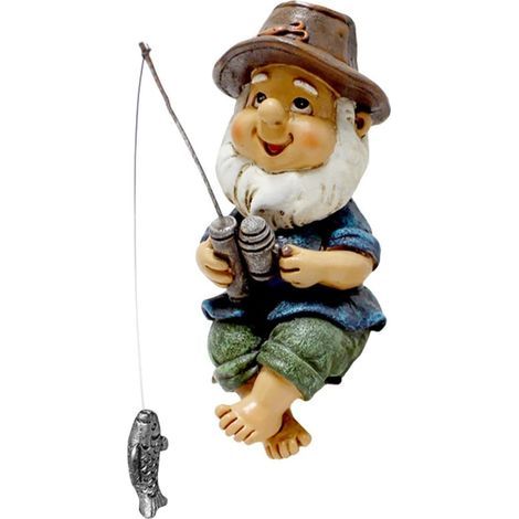 Ornements en forme de poisson - décorations en résine - décorations pour bassins à poissons - conviennent aux bureaux. étagères. bassins à poissons et jardins (1/5)