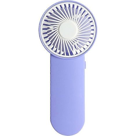 Mini ventilateur portable AA à piles, silencieux, pour la maison, le bureau et le camping. (1/4)