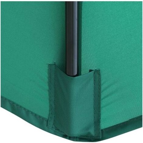 2,7 m wasserdichte Sonnenschirmhülle – UV-beständig – Korrosionsbeständiges Polyester – Kompatibel mit Gestellen aus Holz, Stahl und Aluminium (1/5)