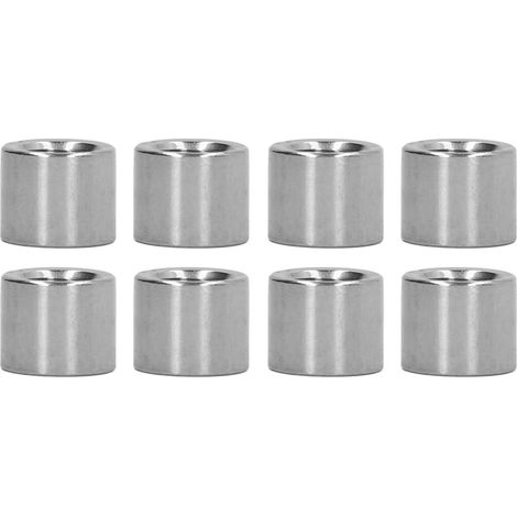 Kit de 50 écrous de raccordement filetés femelles M8 robustes et portables en acier inoxydable pour la maintenance (1/5)