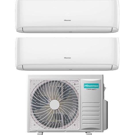 Condizionatore Dual Split Hisense Hi-Comfort 12+12 con 3AMW72U4RJC R-32 Wi-Fi Integrato