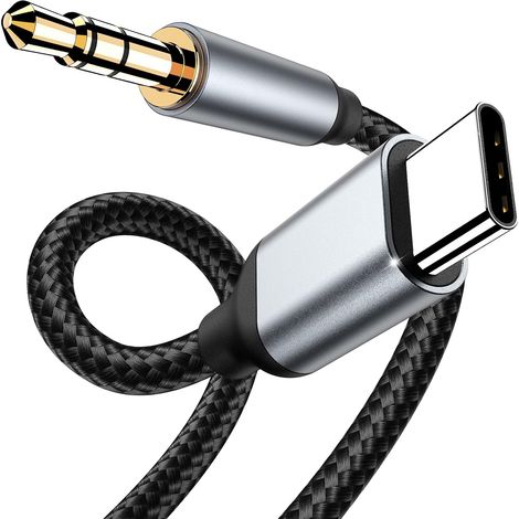 Câble USB C vers 3.5mm Jack 1M, aux USB C 3,5mm Prise Jack Audio Adaptateur (1/5)