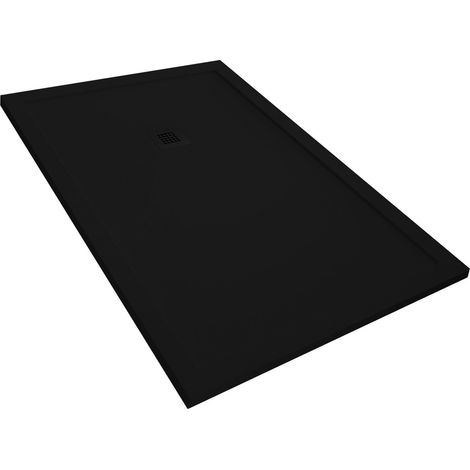 Plato de ducha pizarra MADISON PLUS negro 70x130cm (1/4)
