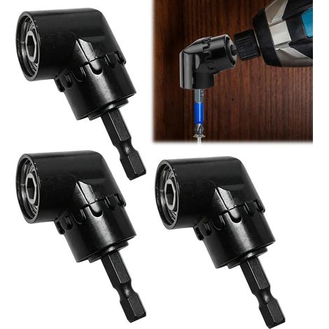 Lot de 3 embouts d'angle pour visseuse sans fil 105 degrés (1/5)