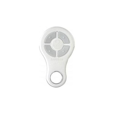 Émetteur 4 canaux 900SUB44WR – Couleur blanche – Code tournant XR 433 MHz – Étanche pour environnements humides – Key Automation