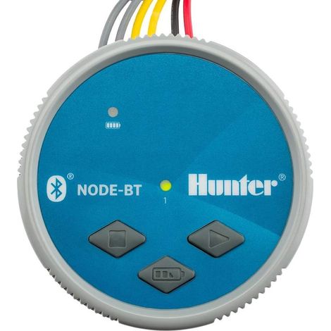 Programador de Riego NODE-BT-100 ( con solenoide ) para 1 Zona con Control Bluetooth Hunter Industries Oferta exclusiva (1/5)